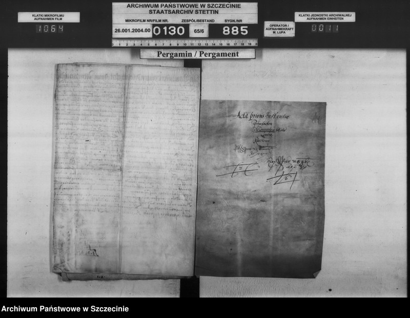 Obraz 12 z jednostki "Hans v. Mautenffel zu Broitz / seinen Schwager Moritz von Kleist zu Dubberow: Aussteuerzahlung."
