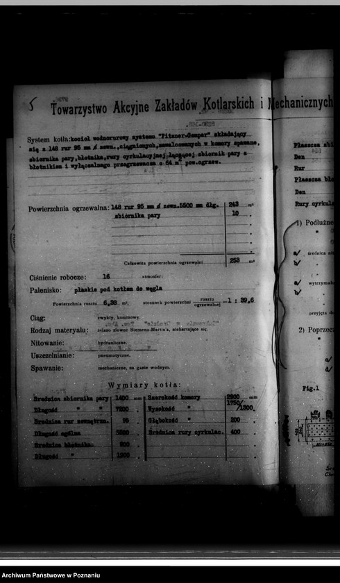 Obraz 9 z jednostki "Cukrownia w Śodzie Towarzystwo Akcyjne Nr woj. kotła 122"