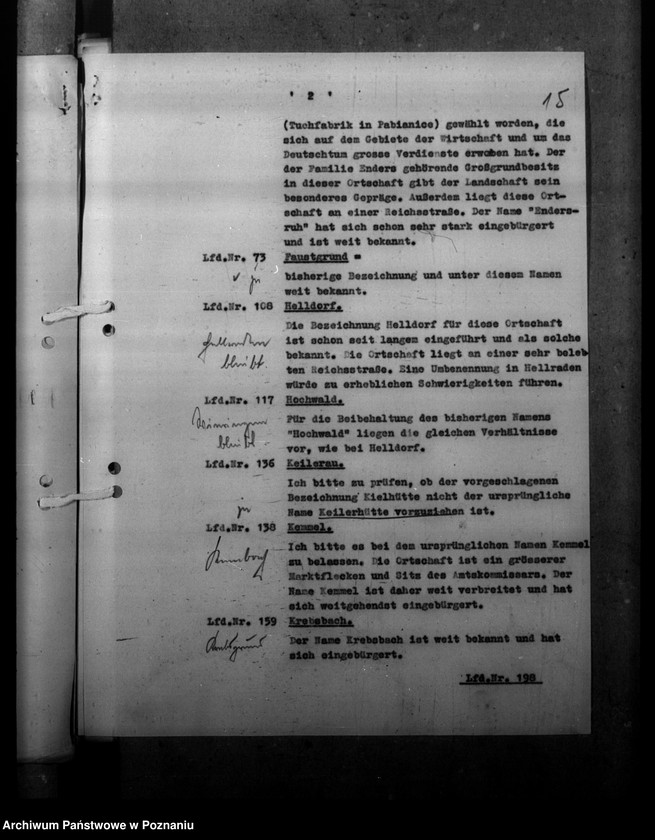 Obraz 19 z jednostki "Ortsnamenänderung - Kreis Welungen (Wieluń)"