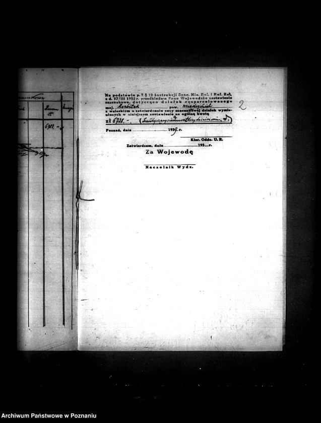 Obraz 7 z jednostki "Operat szacunkowy majątku Prusim-Rozbitek powiatu międzychodzkiego"