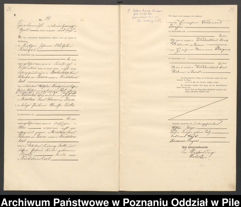 image.from.unit.number "Księga małżeństw"