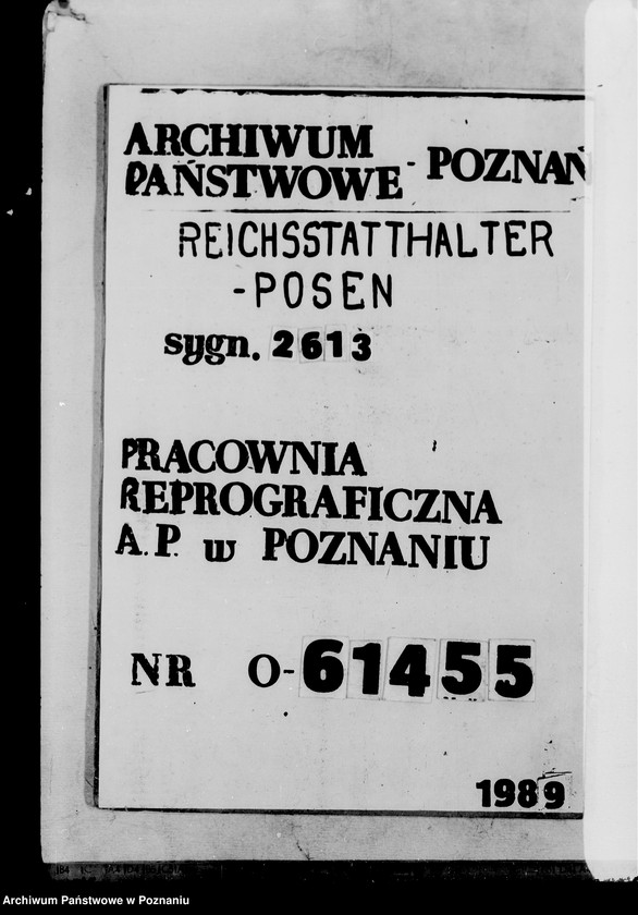 Obraz 1 z jednostki "Okólniki i zarządzenia dla Landjahrlager"
