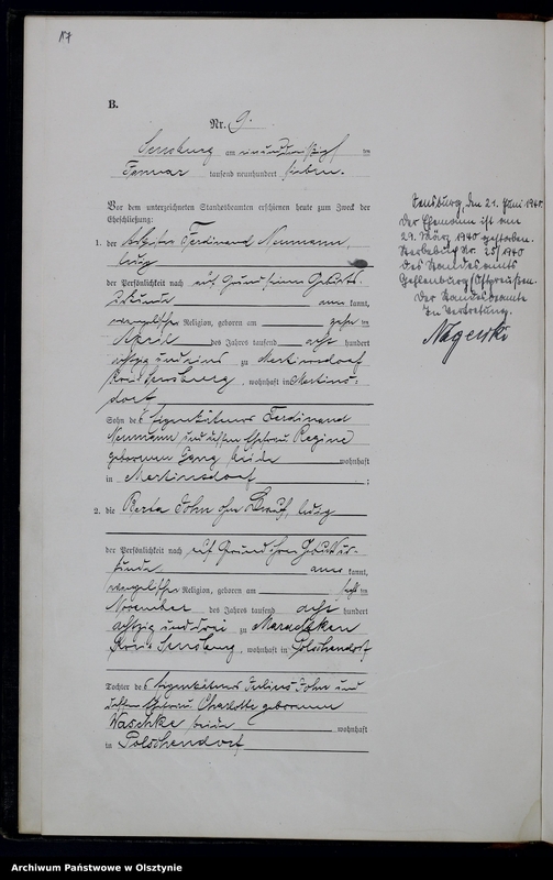 image.from.unit.number "Heiraths-Haupt-Register Nr 1 -58"