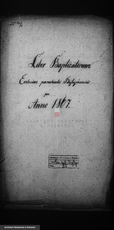 Obraz 1 z jednostki "Liber baptisatorum, copulatorum, mortuorum"