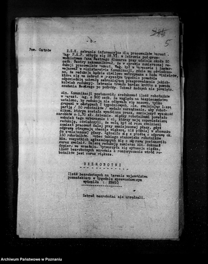 Obraz 9 z jednostki "Sprawozdania sytuacyjne tygodniowe za czas od 28 czerwca do 1 sierpnia 1930 r /nr 35-39/"