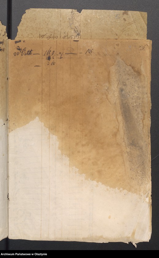 image.from.unit.number "Manual der Kirchen Kasse zu Milken"