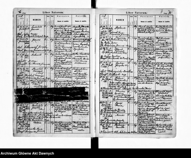 image.from.unit.number "Parafia: Lwów, parafia św. Anny. Dekanat: Lwów. Księga metrykalna urodzeń, ślubów i zgonów dla parafii miejskiej i wsi Kleparów."