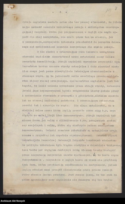image.from.unit.number "Łoś Stanisław, pracownik Poselstwa RP w Londynie. Polityka międzynarodowa. Wielka Brytania wobec spraw polskich."