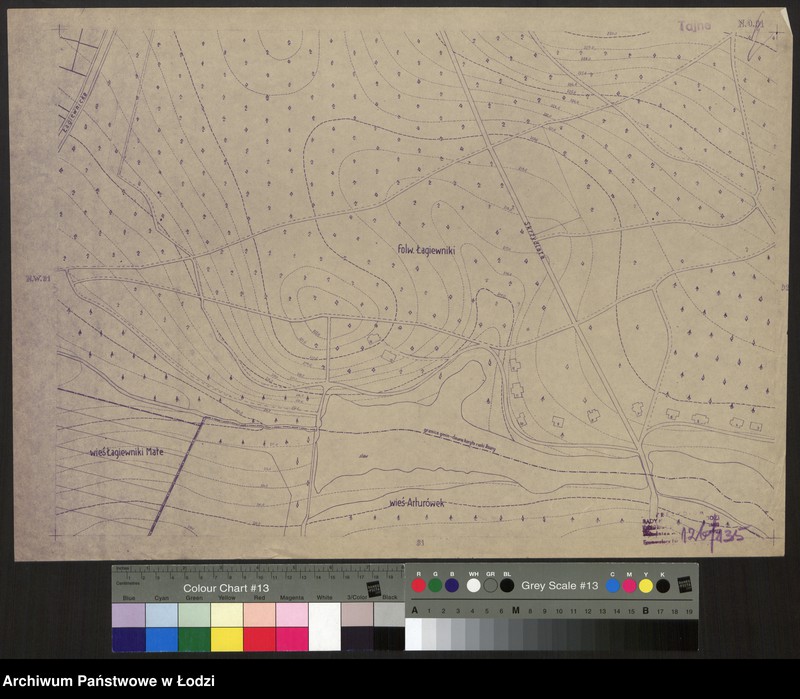 Obraz 1 z jednostki "Plan miasta Łodzi. Sekcja NO 91"