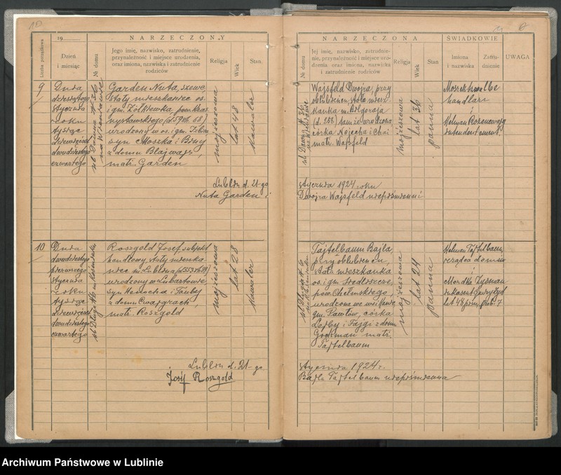 image.from.unit.number "Księga małżeństw"