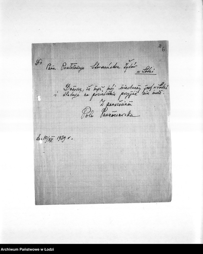 Obraz 9 z jednostki "Rada Starszych [Nominacje, personalia i listy członków, zaproszenia na posiedzenia, protokoły posiedzeń]"