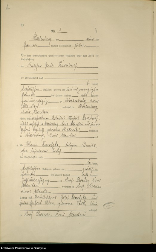 image.from.unit.number "Heirats-Haupt-Register Nr 1 - 44"