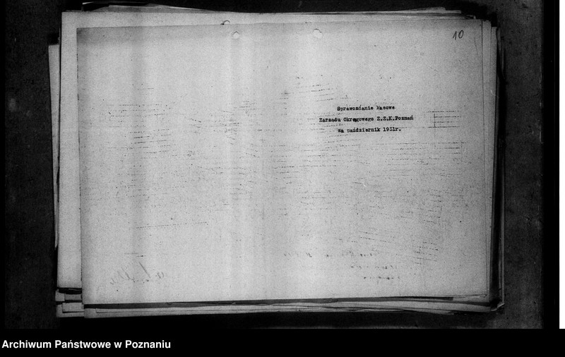 Obraz 14 z jednostki "Sprawozdania kasowe Zarządu Okręgowego Zjednoczenia Zawodowego Polskiego"