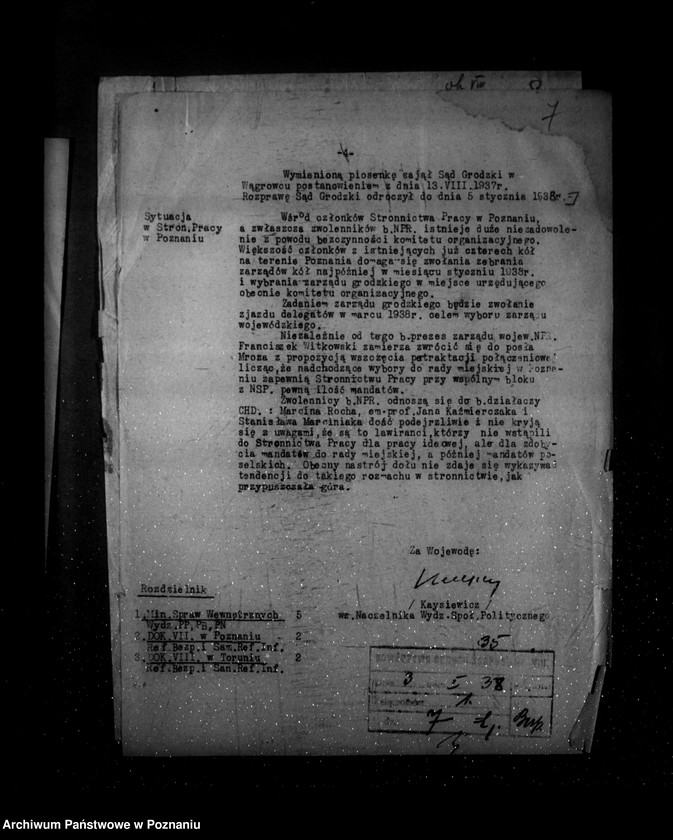 Obraz 11 z jednostki "Komunikaty meldunki dzienne sytuacyjne"