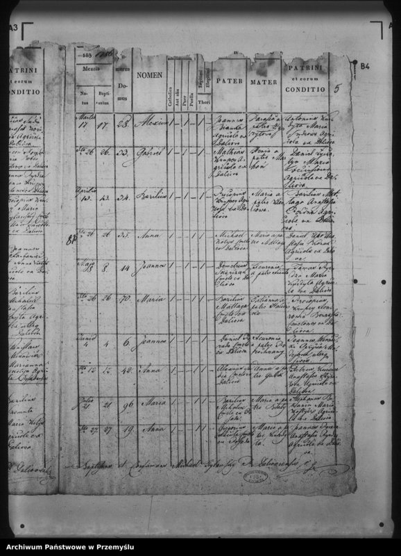 Obraz 9 z jednostki "[Kopie ksiąg metrykalnych parafii Daliowa z filią Szklary (dekanat Rymanów)]"