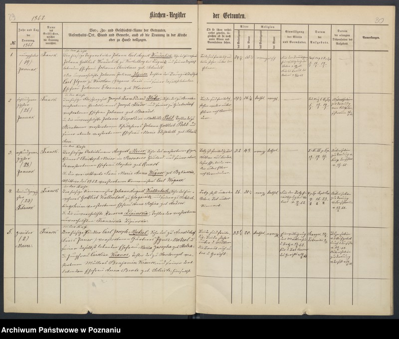 Obraz 19 z jednostki "Duplikat der Tauf, Trau und Sterberegister"