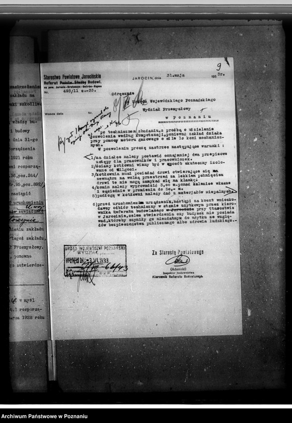 image.from.unit.number "Zatwierdzenie budowy tartaku Emmy Steinert w Koźminie pow. krotoszyński"