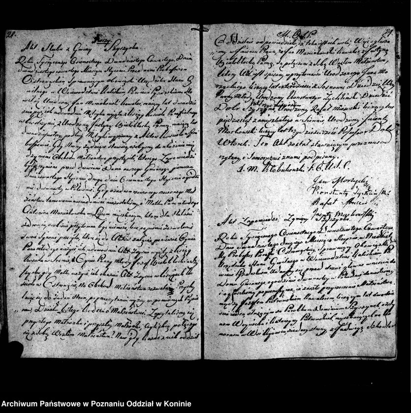 Obraz 17 z jednostki "Księga urodzonych, zmarłych, zaślubionych"