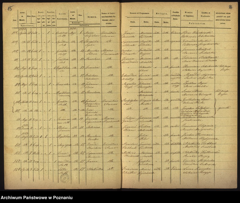 Obraz 11 z jednostki "Księga urodzin"