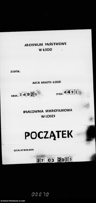 Obraz 1 z jednostki "O chederach"