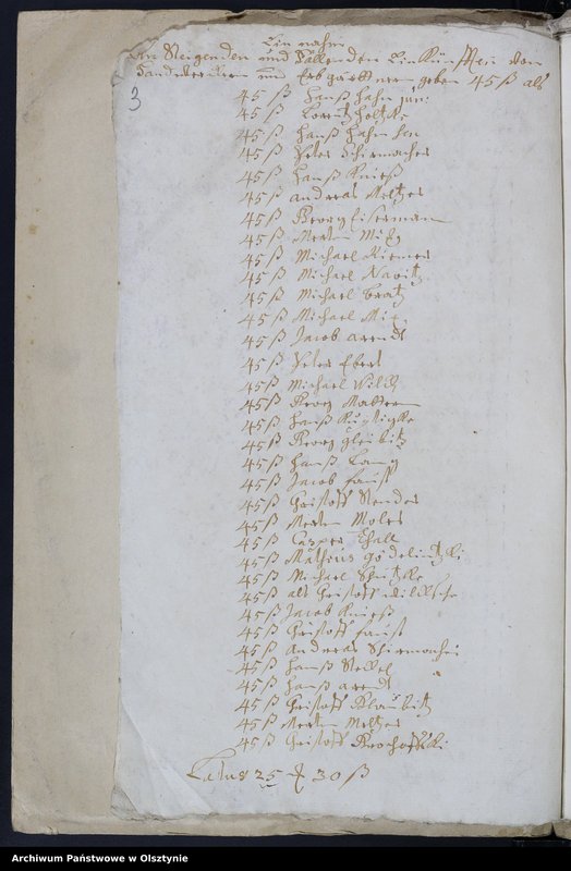image.from.unit.number "Kirchen Rechnung des Kirchspiels Herzogswalde"