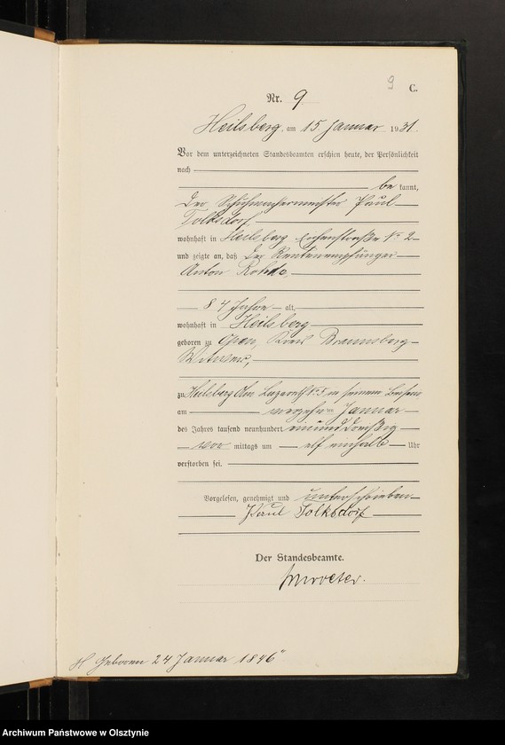 image.from.unit.number "Sterbe-Neben-Register Nr 1-171"