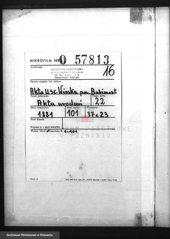 Obraz 2 z jednostki "Księga urodzeń"
