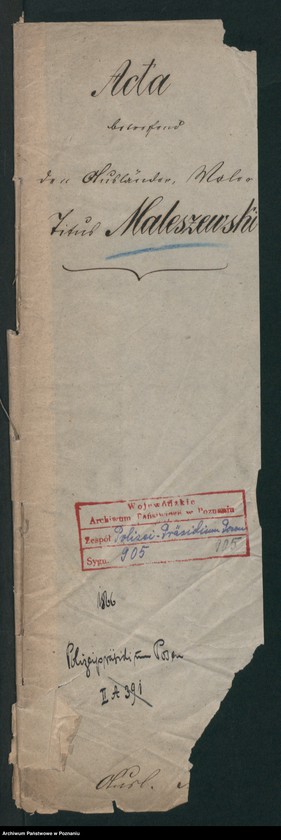 Obraz 2 z jednostki "A. betr. Titus Maleszewski, Porträt und Pastellmaler"