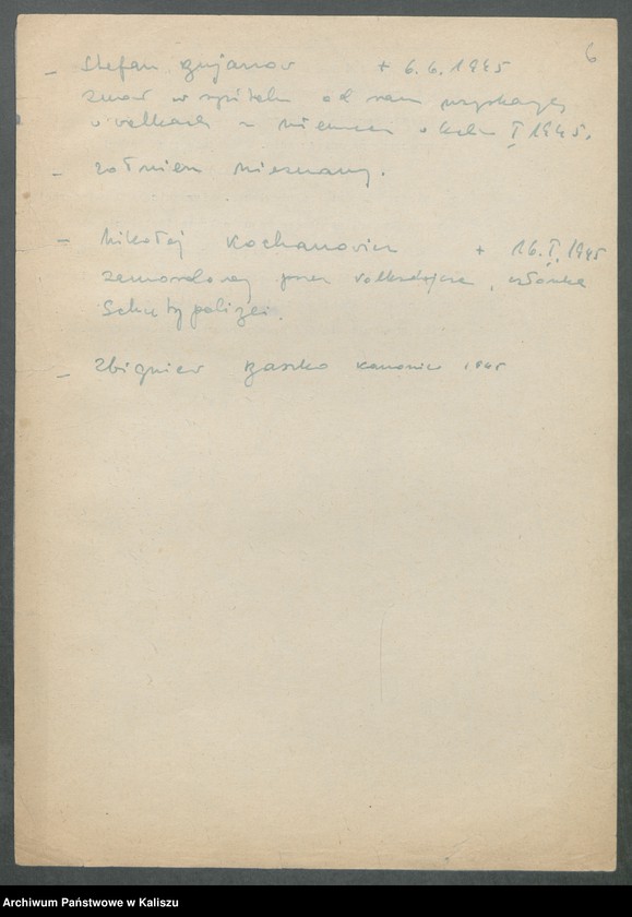 image.from.unit.number "Materiały dotyczące eksterminacji ludności oraz mogił zbiorowych na terenie województwa kaliskiego w latach 1939-1945"