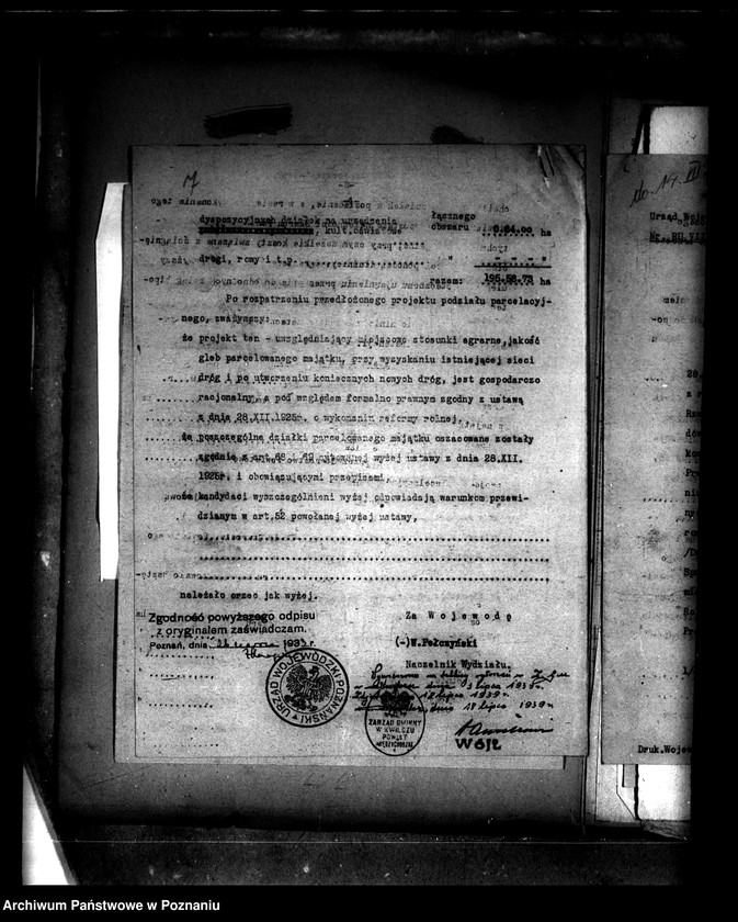 Obraz 11 z jednostki "Majątek Niemierzewo, Lubosz powiatu międzychodzkiego parcelacja"