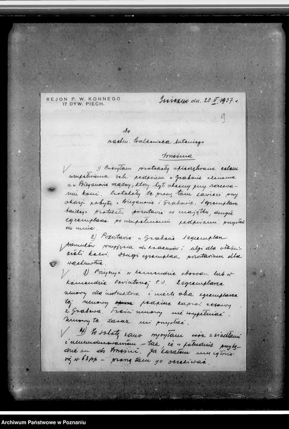 Obraz 13 z jednostki "Korespondencja w sprawach organizacyjno-personalnych"