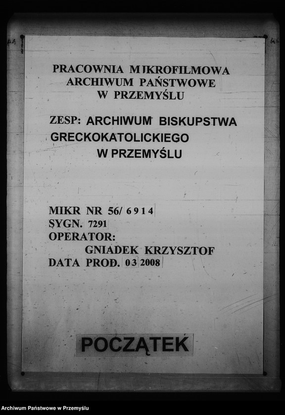 image.from.unit.number "[Kopie ksiąg metrykalnych parafii Maniów z filiami Balnica, Szczerbanówka (dekanat Łupków)]"