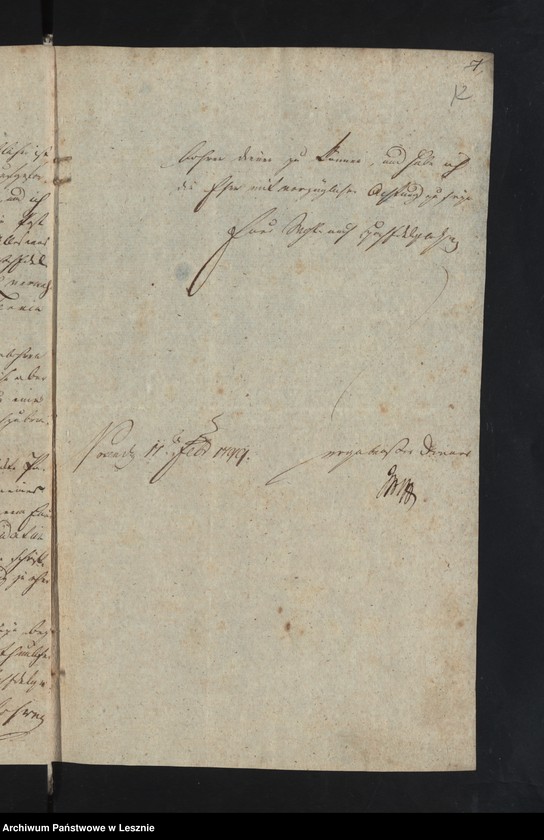 Obraz 15 z jednostki "[Akta zu dem Liquidationsprozess wieder der Fürstl. von Sułkowski