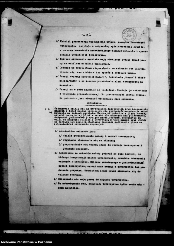 Obraz 8 z jednostki "/Statuty różnych stowarzyszeń opiekuńczych/"