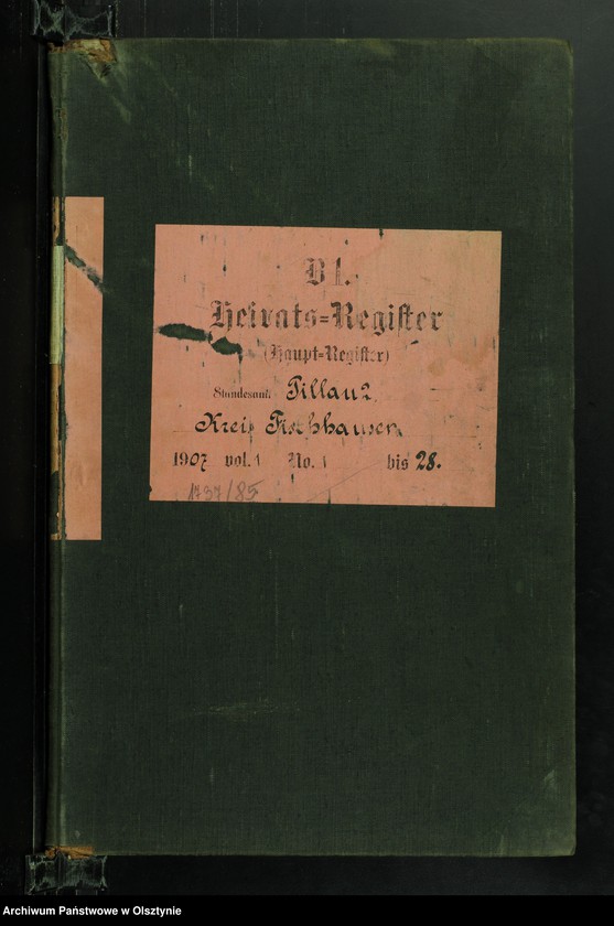 image.from.unit.number "Heiraths-Haupt-Register Nr 1 - 28"