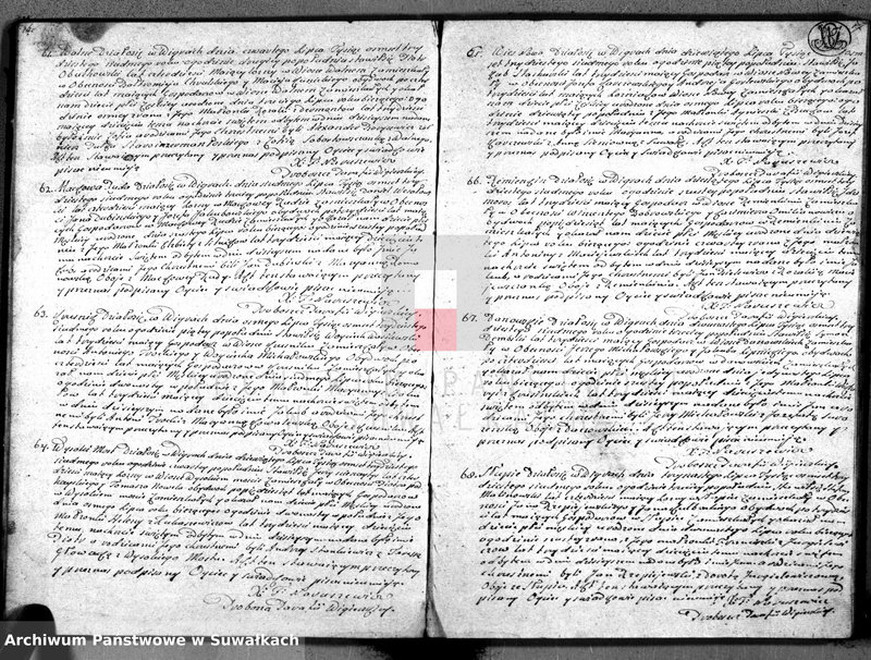 image.from.unit.number "Duplikat urodzonych, zaślubionych y umarłych kościoła wigierskiego parafialnego roku 1837"