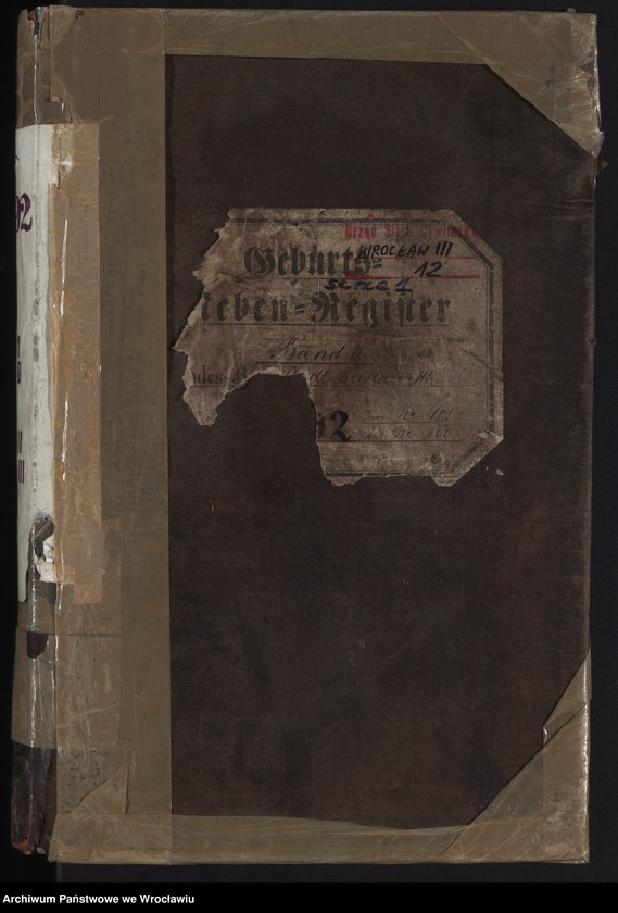 Obraz 2 z jednostki "Księga urodzeń Wrocław III 1892 t.01"
