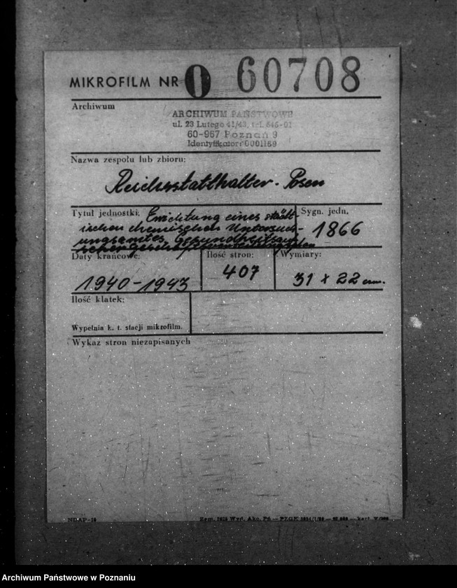 Obraz 2 z jednostki "Errichtung eines städtischen chemischen Untersuchungsamtes. Gesundheitsaufscher. Geschäftsverteilungsplan"