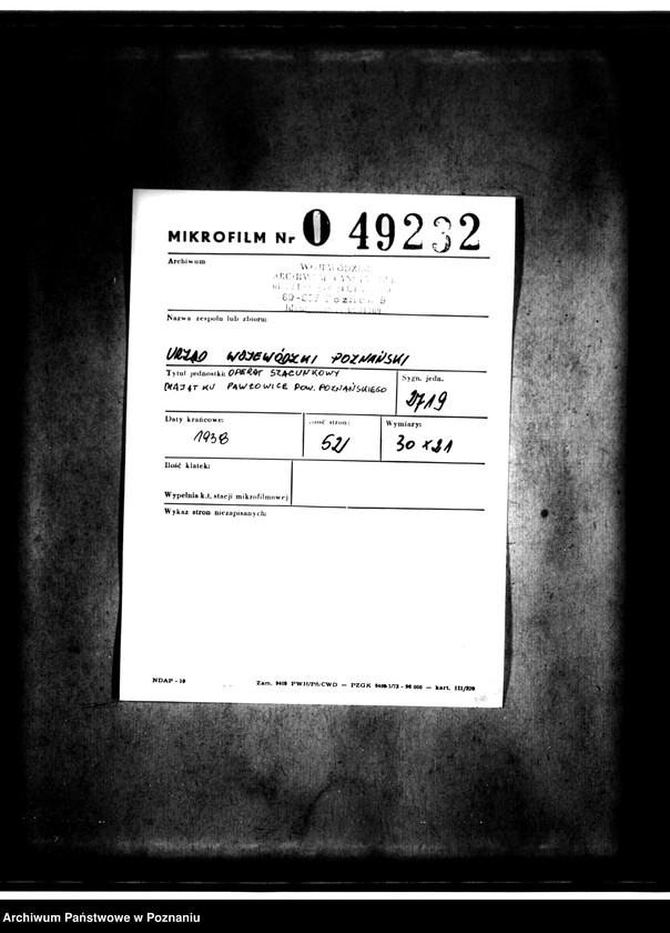 Obraz 2 z jednostki "Operat szacunkowy majątku Pawłowice powiatu poznańskiego"