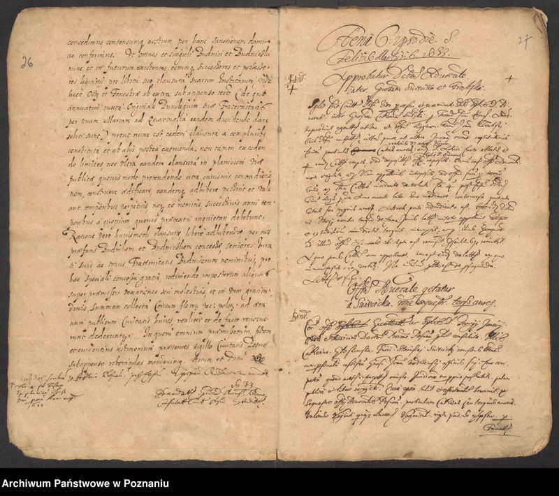 Obraz 16 z jednostki "Acta consularia civitatis Posnaniae."