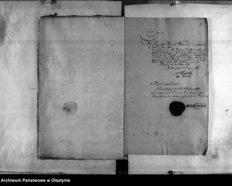 image.from.unit.number "Versorgungs Gesuch des Unteroffizier Warck [Heinrich]"