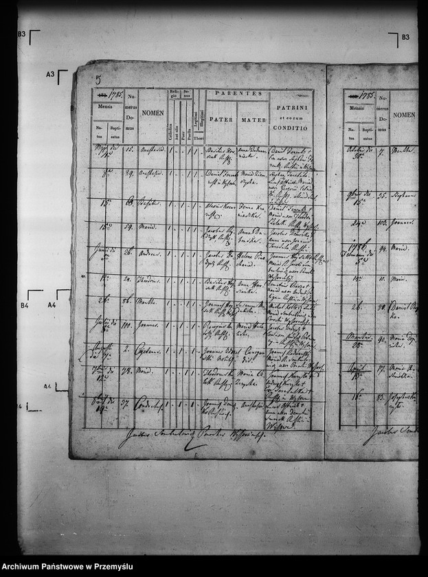 Obraz 9 z jednostki "[Kopie ksiąg metrykalnych parafii Wysowa z filią Blechnarka (dekanat Gorlice)]"