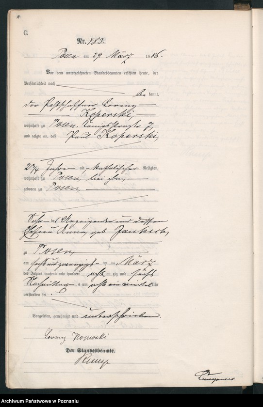 Obraz 13 z jednostki "Księga zgonów t. II"