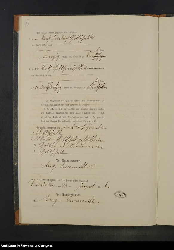Obraz 18 z jednostki "Heiraths-Neben-Register Nr 1 - 16"