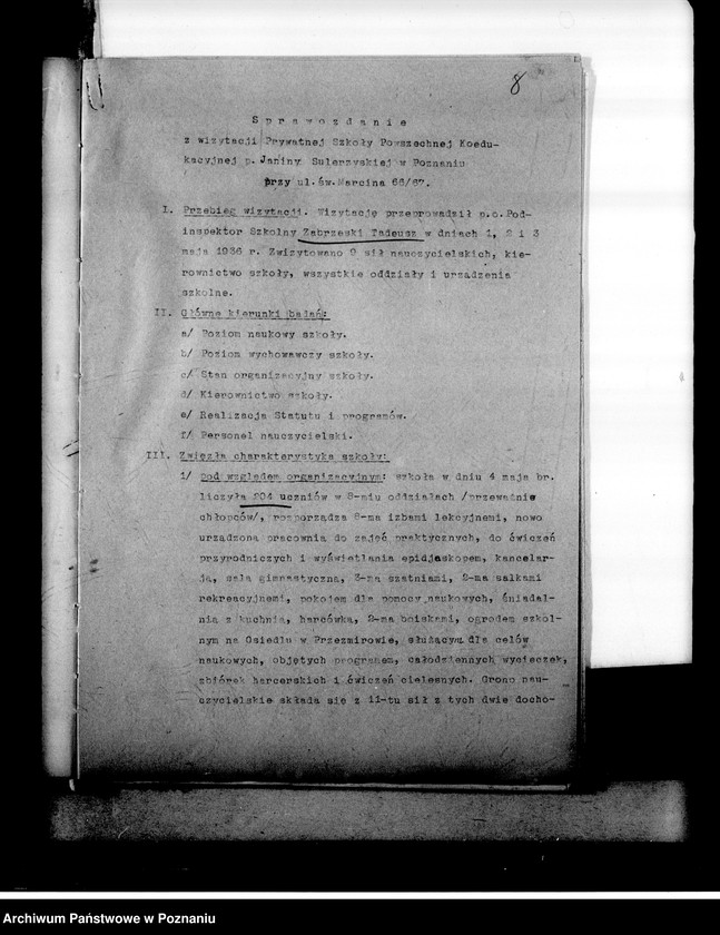 Obraz 11 z jednostki "Prywatna Szkoła Powszechna Sulerzyskiej w Poznaniu"