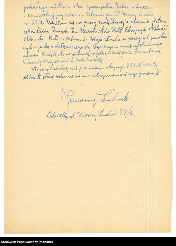 Obraz 19 z jednostki "Życiorysy powstańców wielkopolskich: J - tom V /Jeziorny Ludwik - Juszczak Jan/."