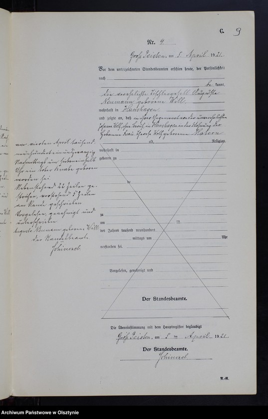 image.from.unit.number "Sterbe-Neben-Register Nr 1 - 24 [ Księga zgonów - wtóropis ]"