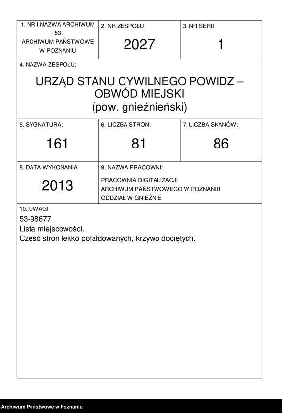 Obraz 1 z jednostki "Księga urodzeń"