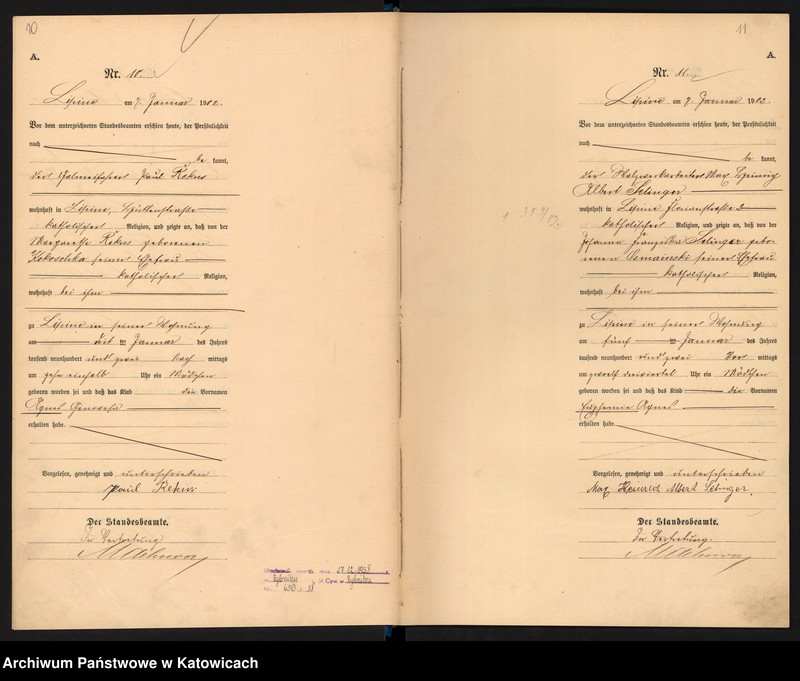 image.from.unit.number "Księga urodzeń T.1 nr 1-588"