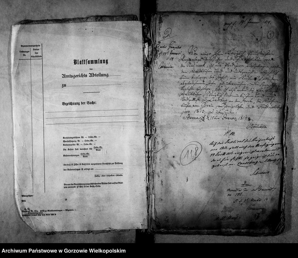 image.from.unit.number "Duplikate der Kirchenbücher von der Parochie Stennewitz: Dühringshof (Bogdaniec), Friedrichsberg (Motylewo), Gennin (Jenin)"